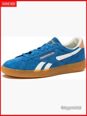 Vintage Tennis Sneakers, Suede Upper, Lace-Up, Casual Athletic Shoes